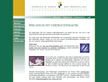 Tablet Screenshot of geigle-philatelie.de